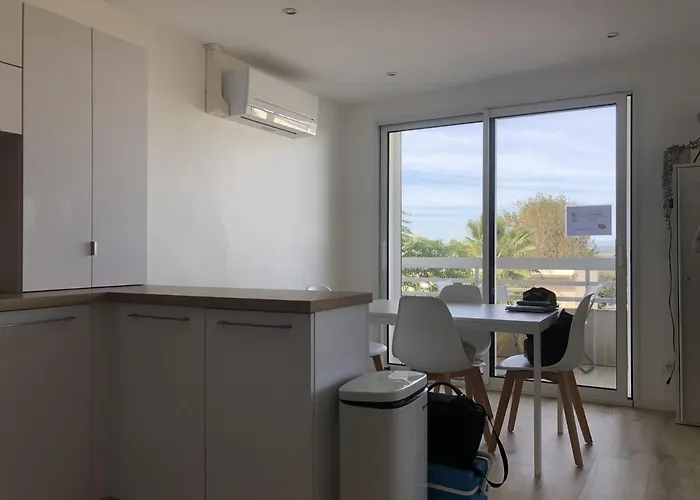 Palavas: Renove F3 Climatise Avec Parking, 1ere Ligne, Acces Plage, Ideal Pour 4 Pers. - Fr-1-715-36 Apartment Palavas-les-Flots