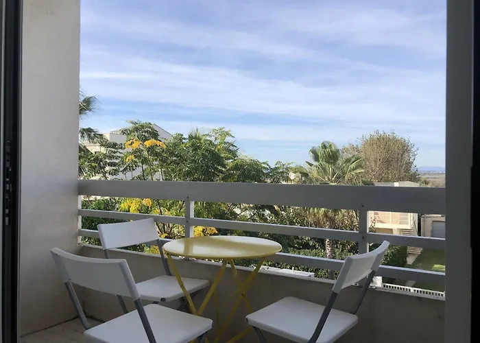 Palavas: Renove F3 Climatise Avec Parking, 1ere Ligne, Acces Plage, Ideal Pour 4 Pers. - Fr-1-715-36 * Palavas-les-Flots